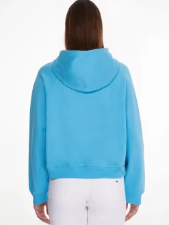 TJW BXY SIGNATURE ZIP HOODIE blue crush
