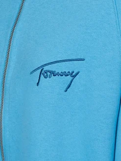 TJW BXY SIGNATURE ZIP HOODIE blue crush