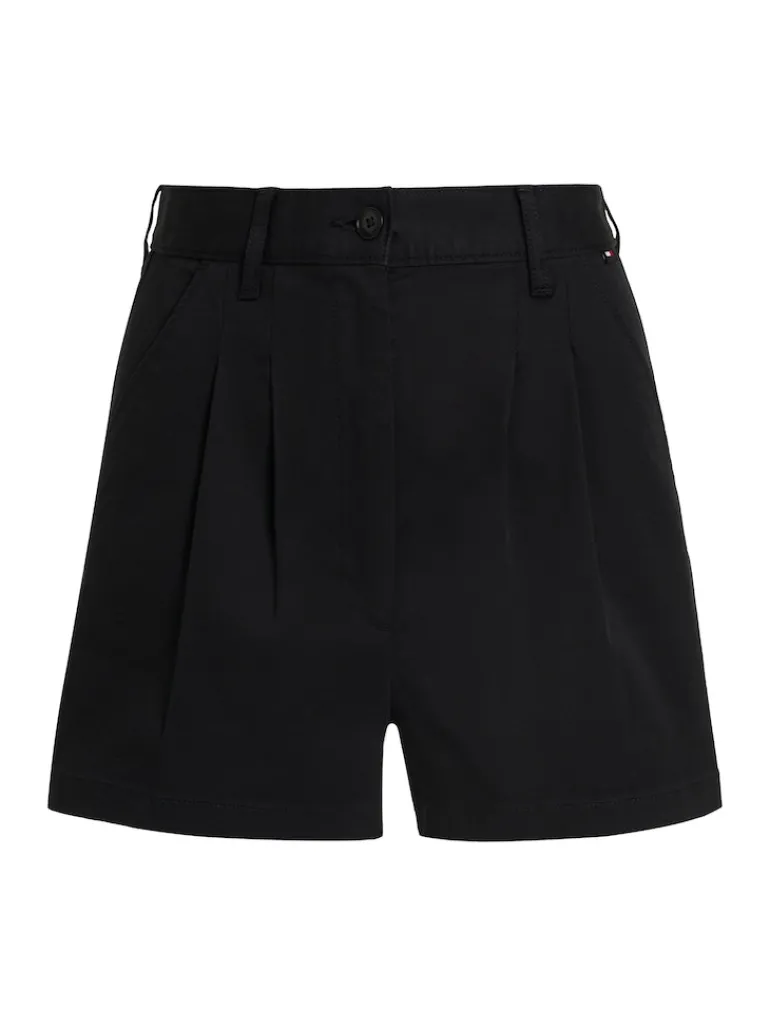 TJW CLAIRE HR PLEATED SHORTS black