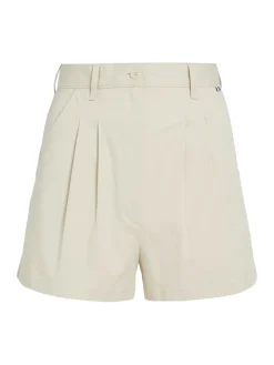 TJW CLAIRE HR PLEATED SHORTS newsprint