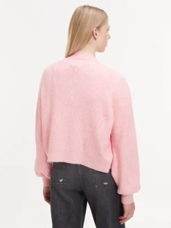 TJW COSY SIGANTURE CARDIGAN aloha pink