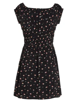 TJW DITSY GEO MINI DRESS ditsy geo print