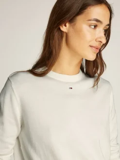 TJW ESSENTIAL CREW SWEATER EXT ancient white