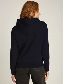 TJW ESSENTIAL LOGO 2 HOODIE dark night navy