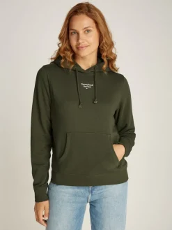 TJW ESSENTIAL LOGO 2 HOODIE fatigue green