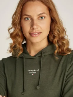 TJW ESSENTIAL LOGO 2 HOODIE fatigue green