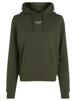 TJW ESSENTIAL LOGO 2 HOODIE fatigue green
