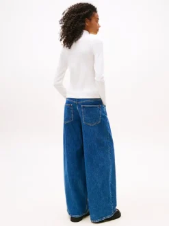 TJW ESSENTIAL MOCK NECK ecru