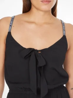 TJW ESSENTIAL STRAPPY DRESS black
