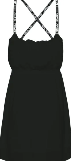 TJW ESSENTIAL STRAPPY DRESS black