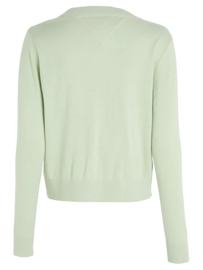 TJW ESSENTIAL VNECK SWEATER faded willow