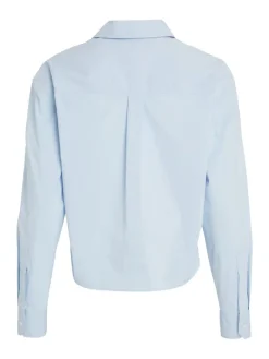 TJW FRONT TIE SHIRT breezy blue