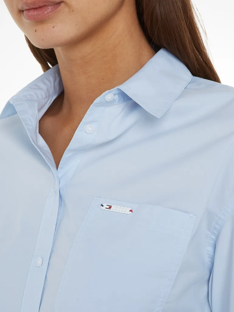TJW FRONT TIE SHIRT breezy blue