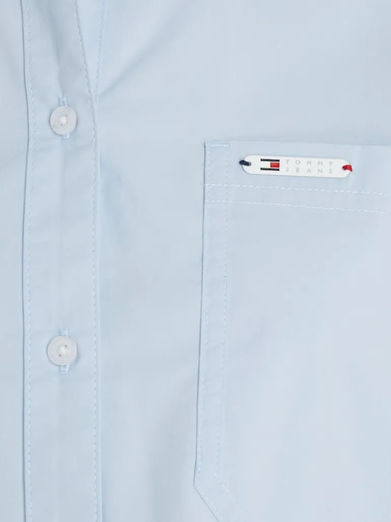 TJW FRONT TIE SHIRT breezy blue