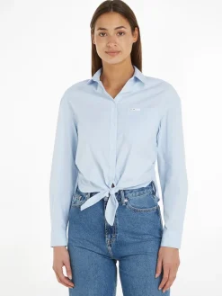 TJW FRONT TIE SHIRT breezy blue