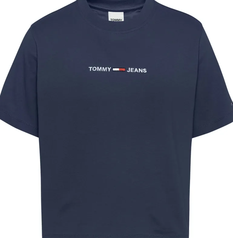 TJW LINEAR LOGO TEE twilight navy