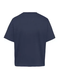 TJW LINEAR LOGO TEE twilight navy