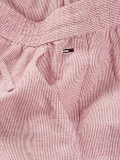 TJW LINEN PANT precious pink - stripe