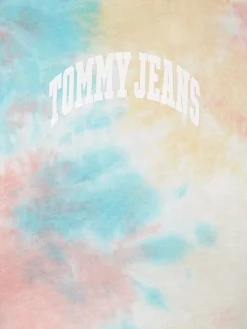 TJW MULTI TIE DYE SKATER DRESS tie dye multi