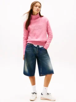TJW NEP TURTLENECK SWEATER mystic pink