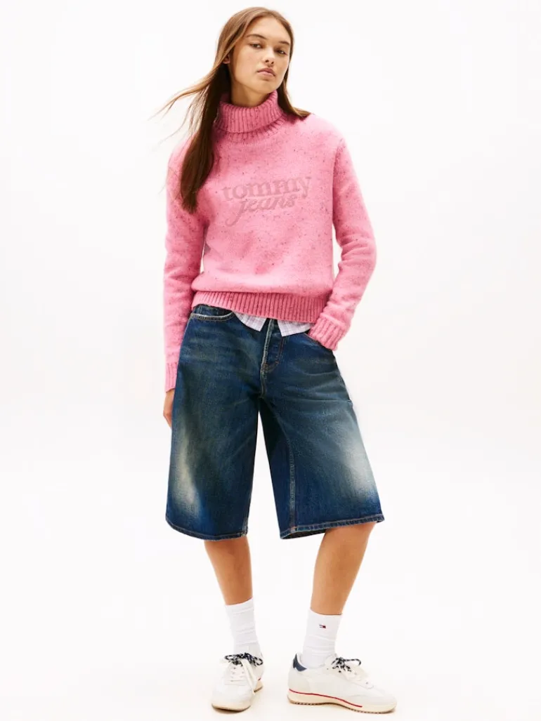 TJW NEP TURTLENECK SWEATER mystic pink