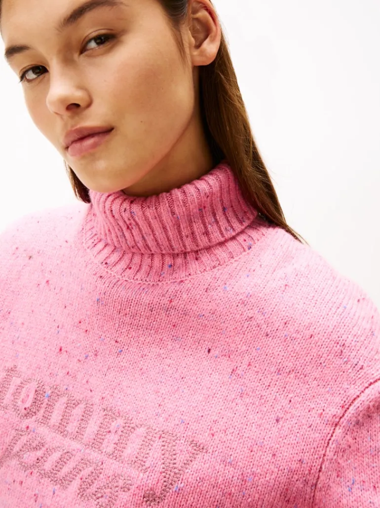 TJW NEP TURTLENECK SWEATER mystic pink