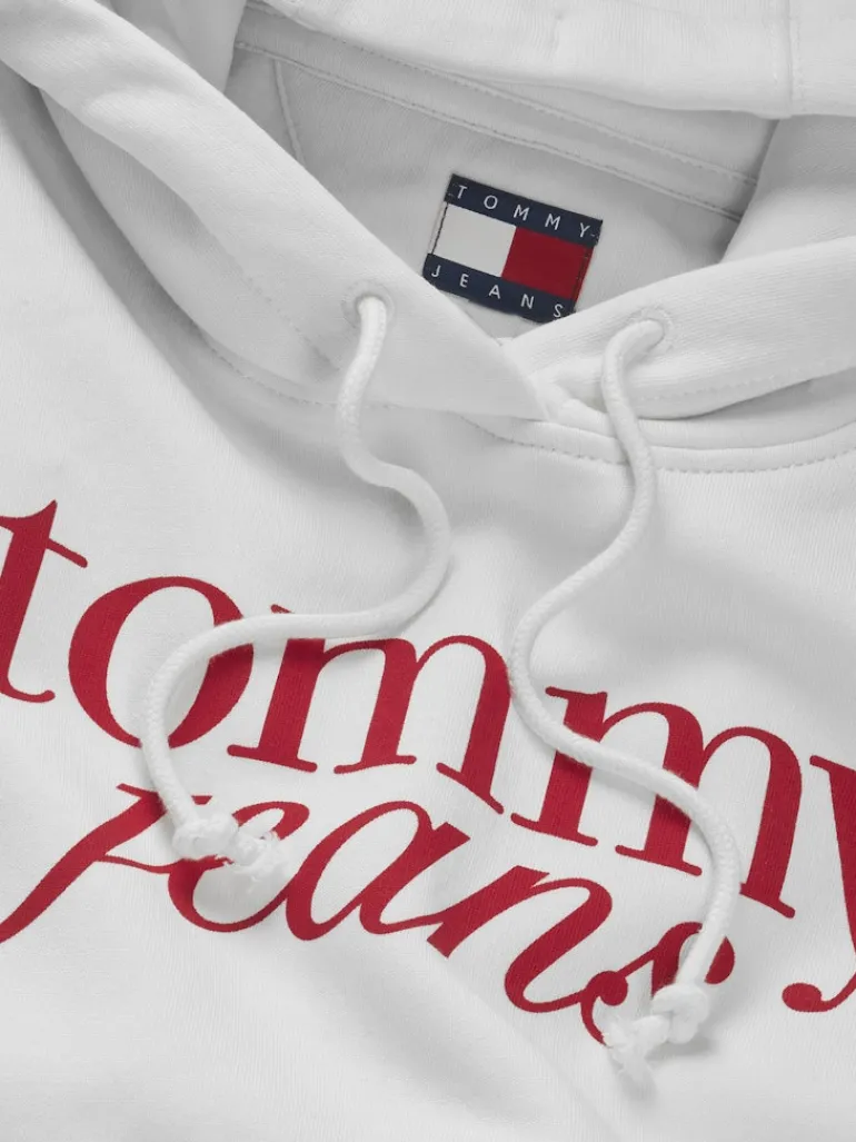 TJW REG ESS LOGO HOODIE EXT ecru