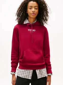 TJW REG ESS LOGO 2 HOODIE EXT lavish cerise