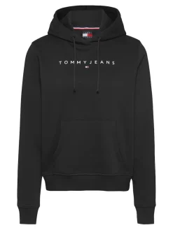 TJW REG LINEAR HOODIE black