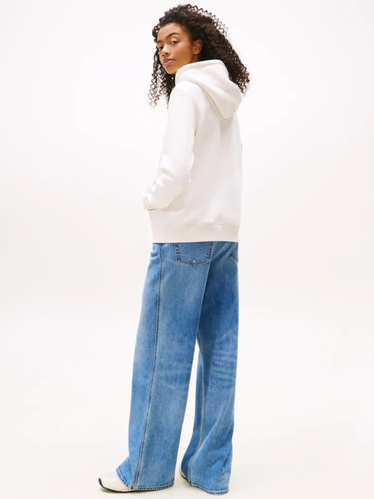 TJW REG LINEAR HOODIE EXT ancient white