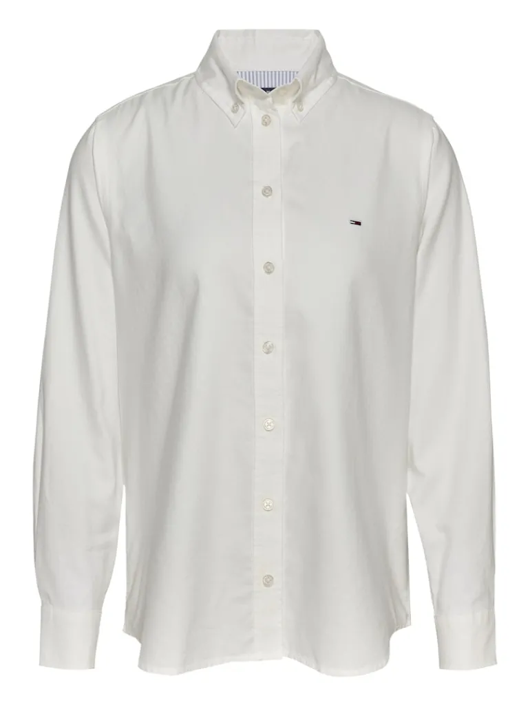 TJW REG OXFORD SHIRT ecru