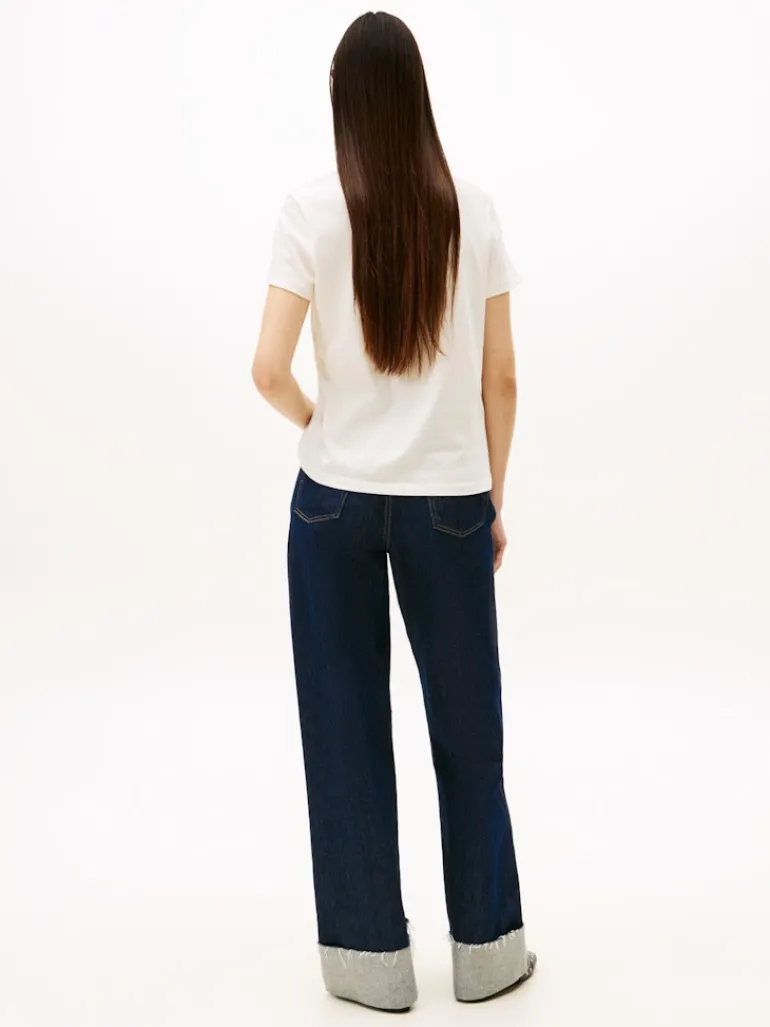 TJW REG PARTY FLAG TEE EXT ancient white