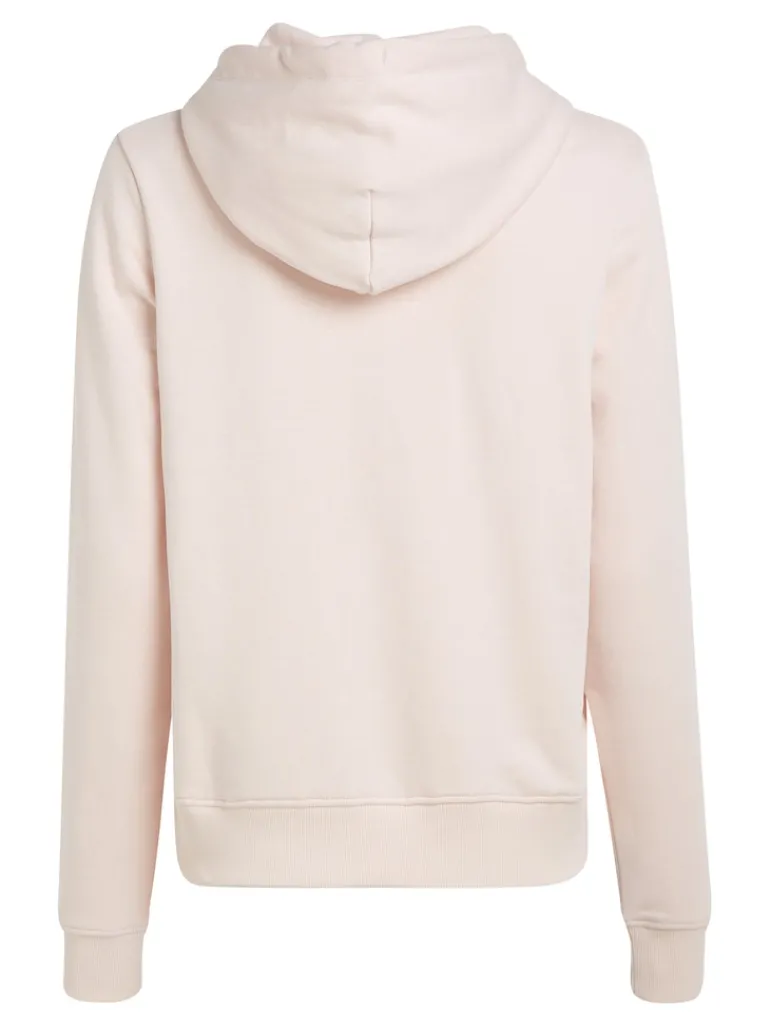 TJW REG SERIF LINEAR HOODIE faint pink