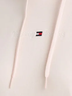 TJW REG SERIF LINEAR HOODIE faint pink