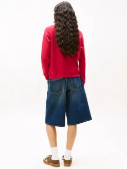 TJW REG S FLAG CREW ruby rhubarb