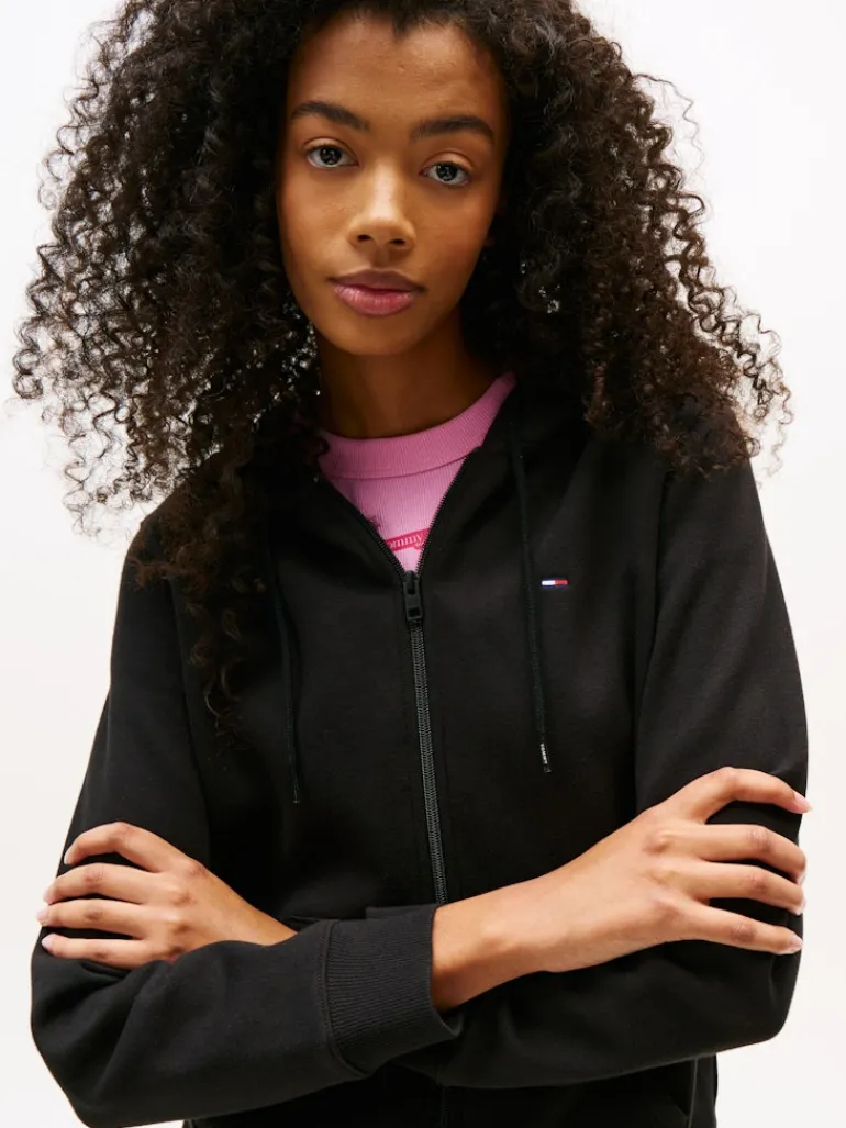 TJW REG S FLAG ZIP THRU black