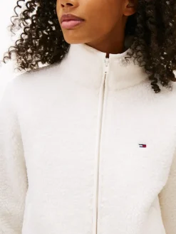 TJW REG SH S-FLAG TEDDY ZIP THRU ancient white