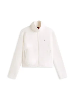 TJW REG SH S-FLAG TEDDY ZIP THRU ancient white