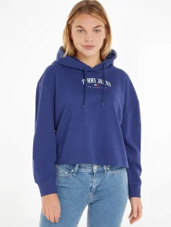 TJW RLX ESSENTIAL LOGO 2 HOODIE pilot blue