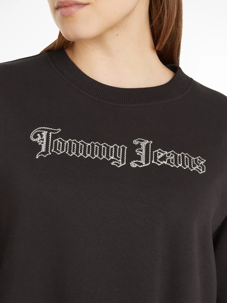 TJW RLX GRUNGE CREW black