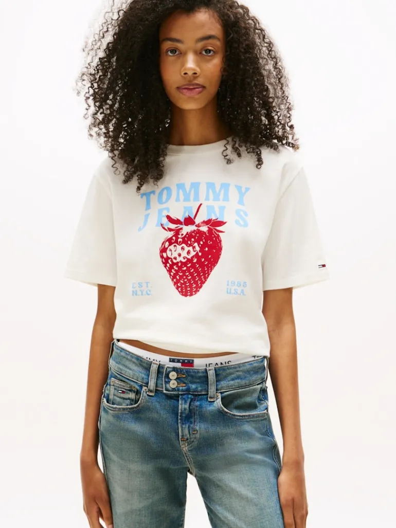TJW RLX TJ STRAWBERRY TEE ecru