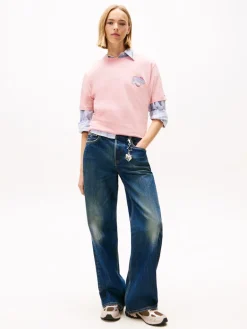 TJW RLX WASH TJ HEART TEE EXT mystic pink