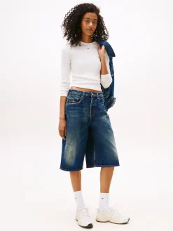 TJW SLIM ESSENTIAL RIB LS ecru