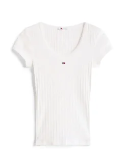 TJW SLIM IRREGULAR RIB SS ecru