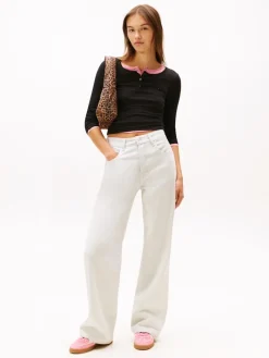 TJW SLIM SH IRREGULAR RIB LS black