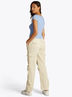TJW SLIM SH POINTELLE SS TEE EXT sweet blue