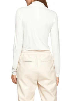T-Shirt langarm beige
