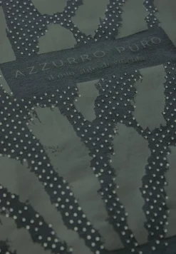 T-Shirt mit Glitzer-Print slate khaki
