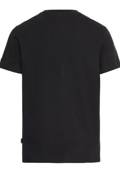 T-Shirt mit Print aus Organic Cotton dark navy