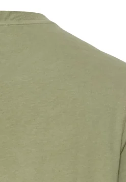 T-Shirt mit Print aus Organic Cotton dusty khaki
